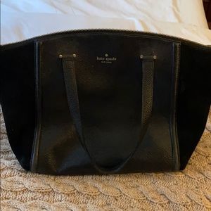 Medium black Kate spade satchel